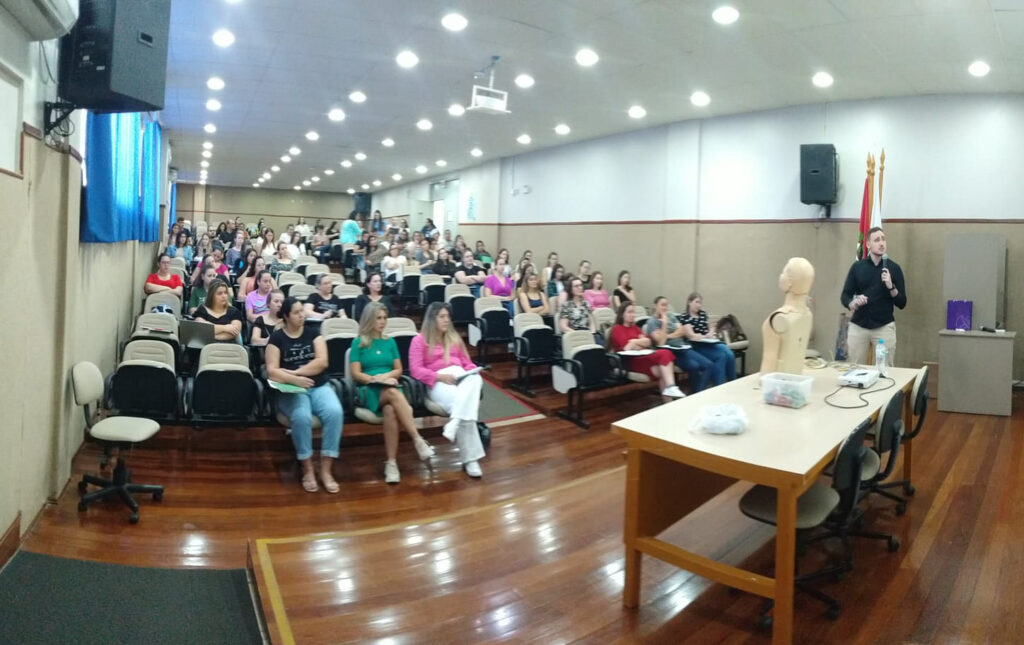 Reunião capacitação alunos