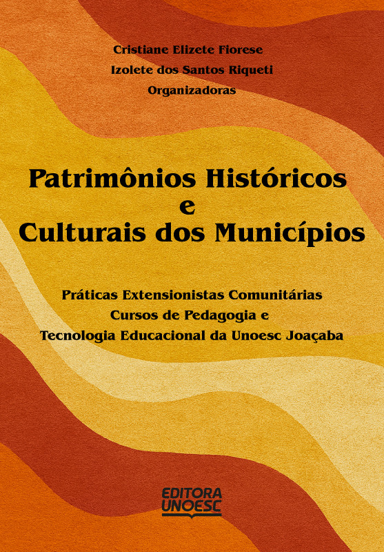 Capa Patrimonios Historicos e Culturais dos Municipios