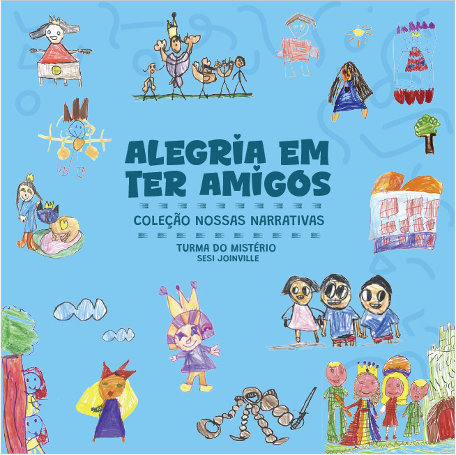 capa ALEGRIA EM TER AMIGOS!