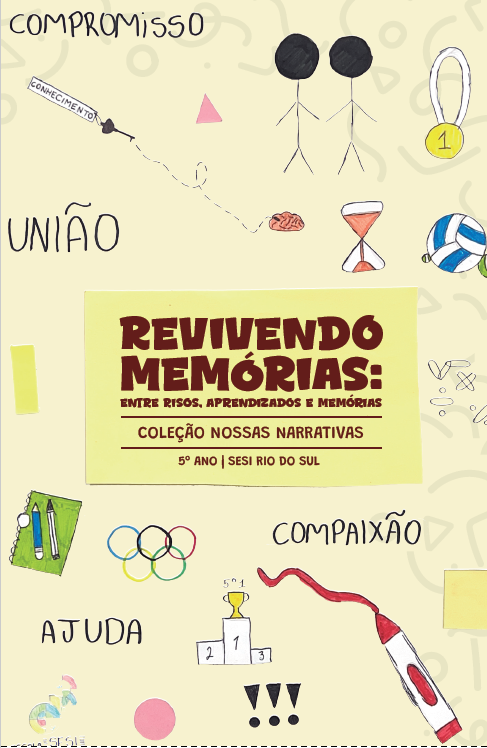capa Revivendo Memorias Entre risos, Aprendizados e Memorias
