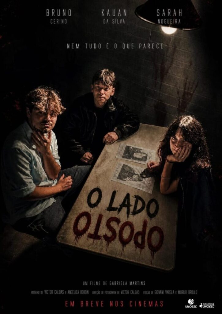 CARTAZ O LADO OPOSTO